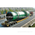 hydraulic lifting and dropping steering large container transportation semi trailer/truck trailer for sale